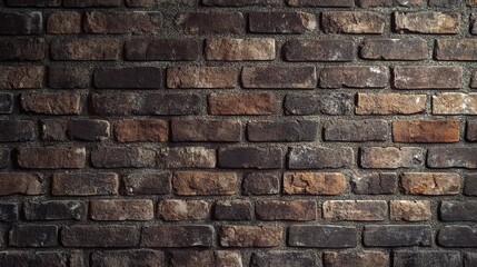 Obraz premium Textured Brick Wall in Neutral Tones