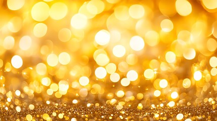 Beautiful Warm Bokeh Lights Creating a Cozy and Inviting Atmosphere