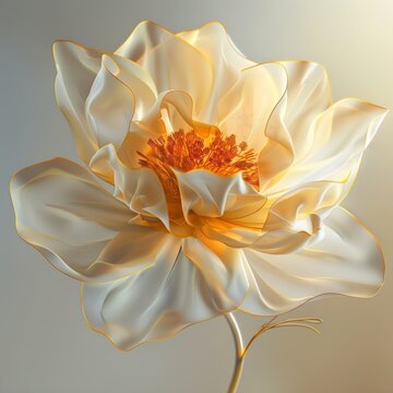 yellow lily flower