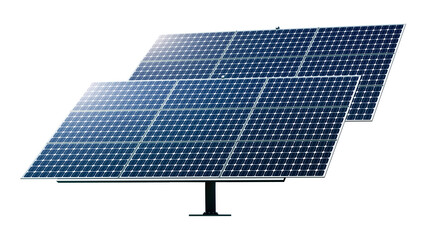 Solar panels png, sustainable collage element, transparent background