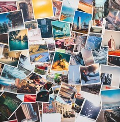 Diverse collection of travel and landscape photos