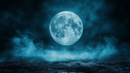 full moon in the sky