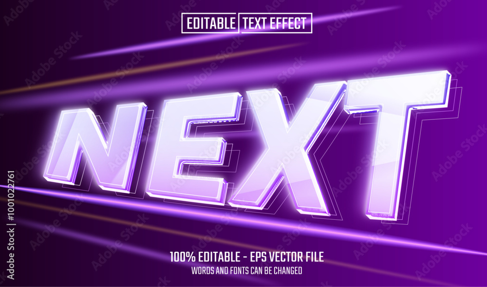 Canvas Prints next editable text effect