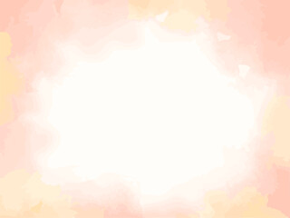 優しいピンクの水彩テクスチャ背景イラスト