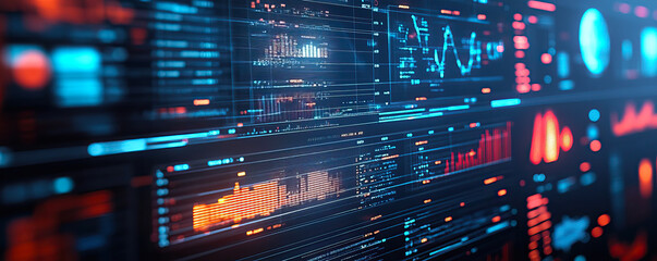 Computer-assisted data visualisations and a dashboard for data analysis and data management system with KPIs and metrics