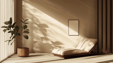 Fototapeta premium interior of a bedroom
