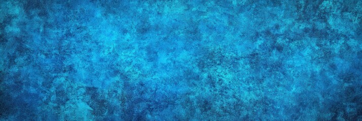 Obraz premium Blue Abstract Watercolor Grunge Background