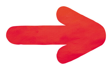 PNG red arrow minimal digital art, transparent background
