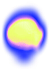 Dot png fluid neon  sign, transparent background