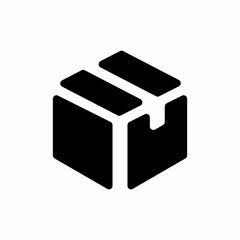 carton box packing icon sign vector