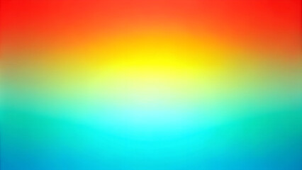 Obraz premium Abstract gradient background with smooth transition from fiery red to cool cyan, bold and captivating