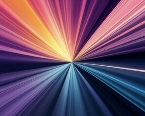 Abstract gradient background with lights