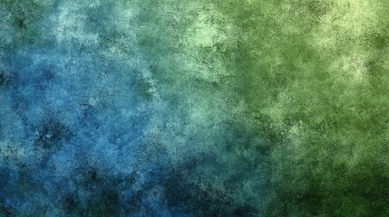 Fototapeta premium Abstract Grunge Texture Background in Green and Blue