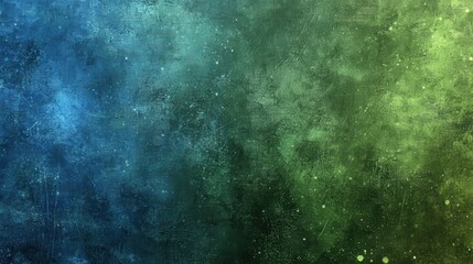 Obraz premium Abstract Grunge Texture in Green and Blue Shades