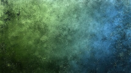 Fototapeta premium Grunge Green and Blue Abstract Texture Background