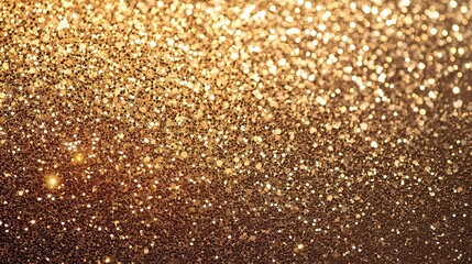 Golden Glitter Background for Festive Occasions