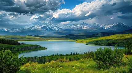 Stunning National Park Travel Background Picture: A Captivating Natural Escape. Discover the Beauty and Adventure.