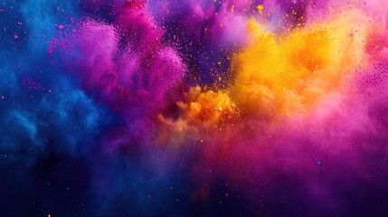 Fototapeta premium Abstract Colorful Explosion