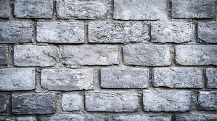 Fototapeta premium Textured Grey Brick Wall for Design Use