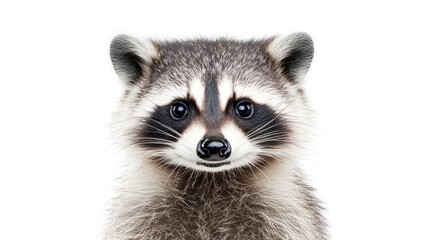 Adorable Raccoon Portrait