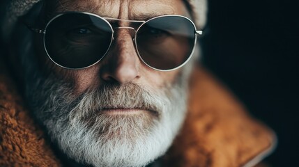A warm-toned, cozy scene featuring a person draped in a soft, earthy-colored garment, evoking a sense of comfort and relaxation in an intimate setting.