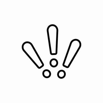 recommend clip art: exclamation mark outline icon sign vector