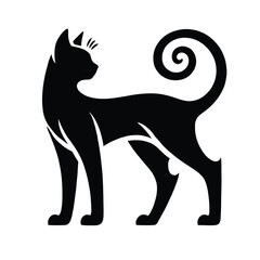 Obraz premium Cat Silhouette