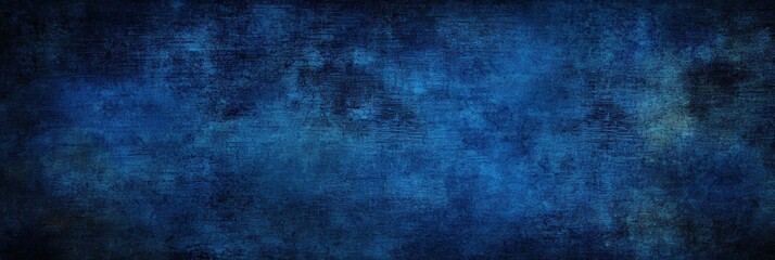Fototapeta premium Dark Blue Grunge Texture Background for Creative Use