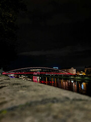 bridge at night