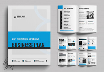 Business Plan Brochure Template