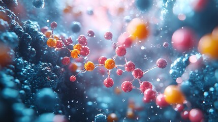 visualizing dynamic enzyme catalysis with constant molecular movement, exploring the intricacies of chemical reactions, reaction speed, and the enzyme-driven biochemical processes