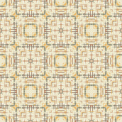 Fototapeta premium yellow, fabric abstract seamless pattern. design for background, wallpaper, carpet, clothing, batik, textile, embroidery, sarong, interior decoration, floor, curtain, printing
