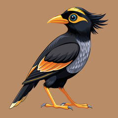 Moyna vector image illustration and artwork
