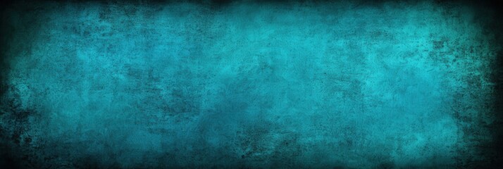 Dark Teal Textured Background with Vignette Effect