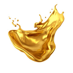 molten gold liquid
