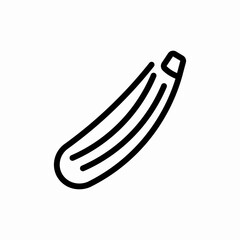 cucumber vegetable icon sign vector