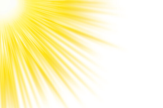Yellow Sun Rays Png