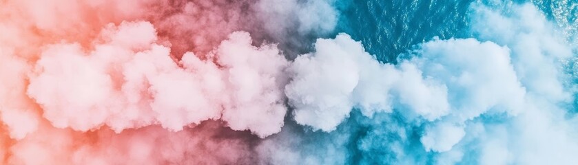 Abstract colorful smoke clouds. Perfect for backgrounds and design.