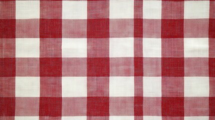 Red and White Gingham Pattern for Various Uses
