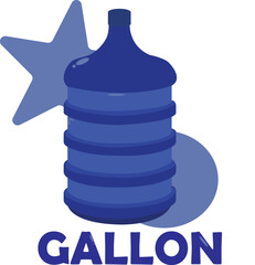Gallon of water