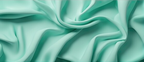 Obraz premium Mint Green Fabric Texture
