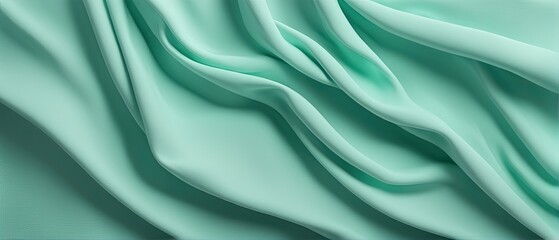 Obraz premium Mint Green Fabric Texture