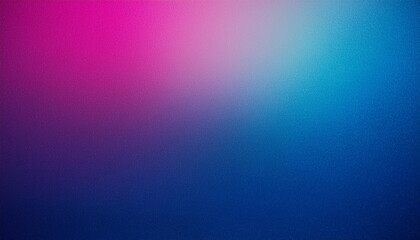 modern and simple blue and magenta gradient colors background with grain rough texture