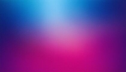 modern and simple blue and magenta gradient colors background with grain rough texture