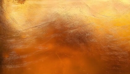Fototapeta premium Elegant orange gold foil texture with distressed finish for luxury design. texture background.