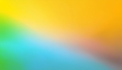Abstract Blurred Background with Yellow, Green, Blue and Pink Colors