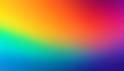 Abstract Rainbow Gradient Background