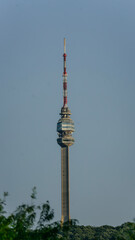 Obraz premium Avala Tower located on top of the inactive volcano 