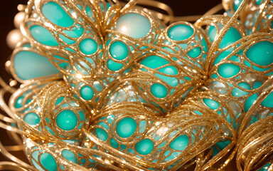 golden christmas tree decorations