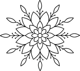 Captivating Circular Mandala Vector Illustration to Inspire Your Imagination
